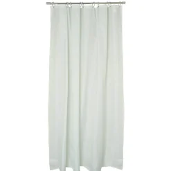 Rideau de douche Serenity blanc motif demi cercle