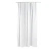 Rideau de douche uni blanc