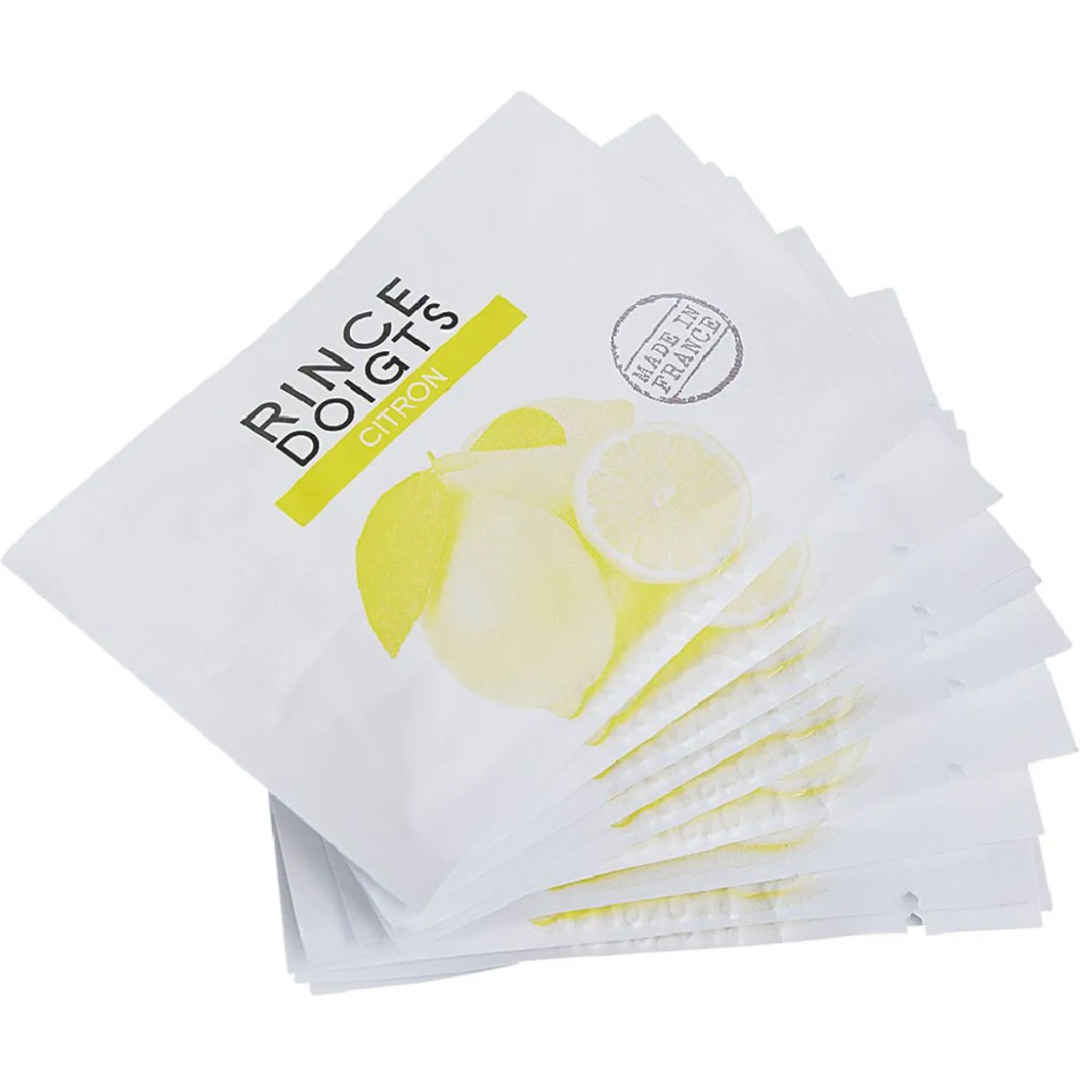 Rince doigts parfum citron x10