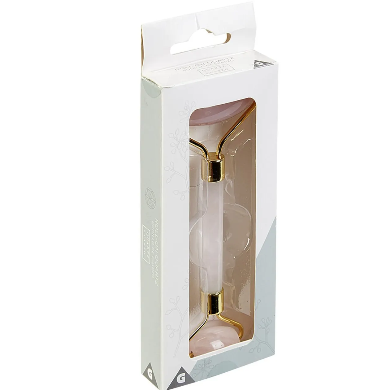 Roll on pour le visage quartz rose