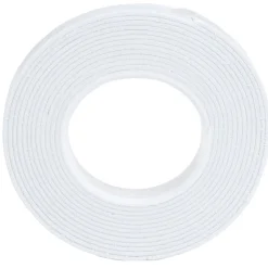 Rouleau adhésif double face blanc x5