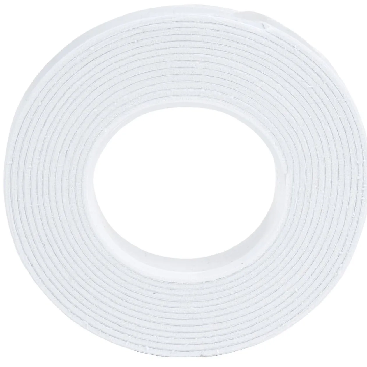 Rouleau adhésif double face blanc x5