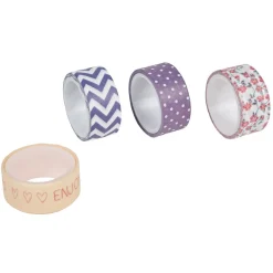 Rouleau adhésif masking tape design fantaisie x 3