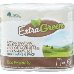 Rouleau essuie-tout papier recyclé Extragreen x2