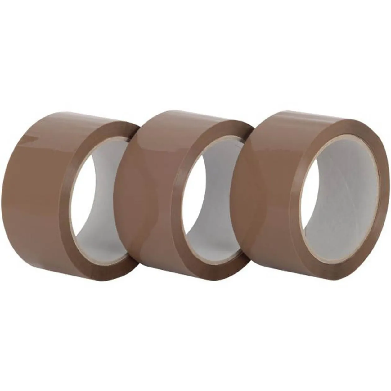 Rouleau ruban adhésif marron Fix-o-Moll x3