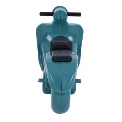 Roulette à pizza forme scooter rouge ou bleu