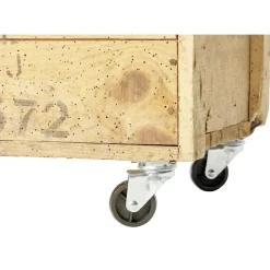 Roulette pivotante à fixer x4