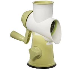 Râpe à tambour vert et blanc