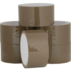 Ruban adhésif marron x6