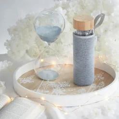 Sablier décoratif en verre