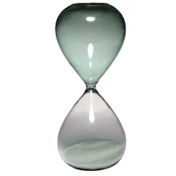 Sablier en verre irisé H.25 cm