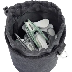 Sac avec 24 pinces à linge et mousqueton