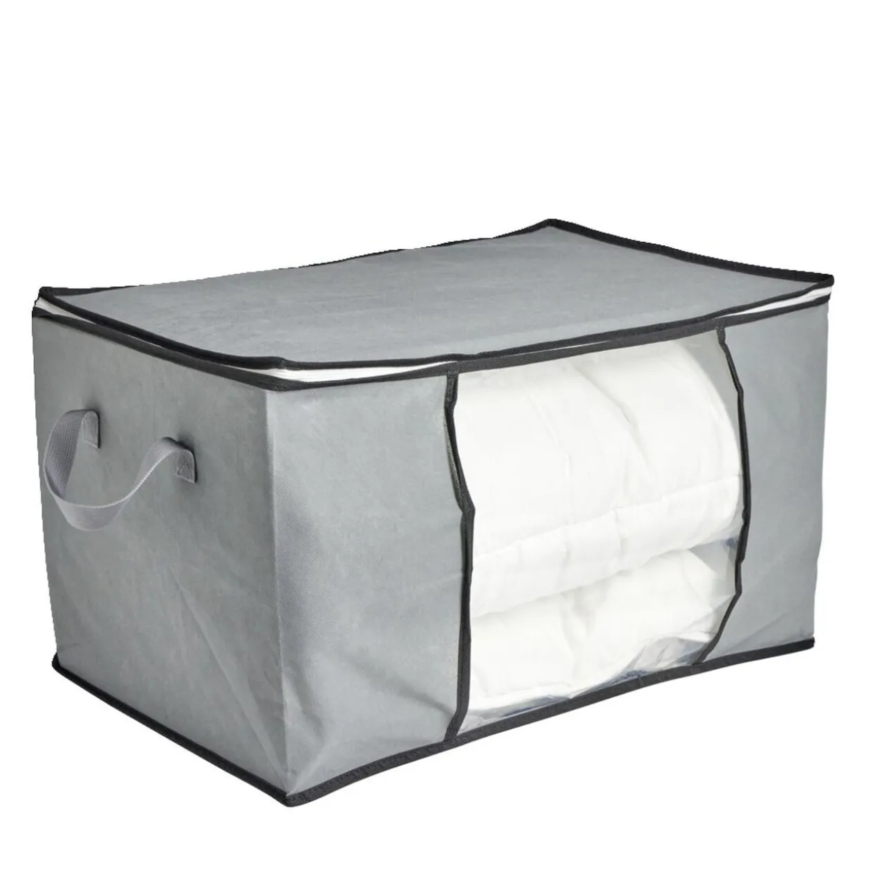 Sac de rangement avec poignées et fermeture à glissière 59x40x35cm