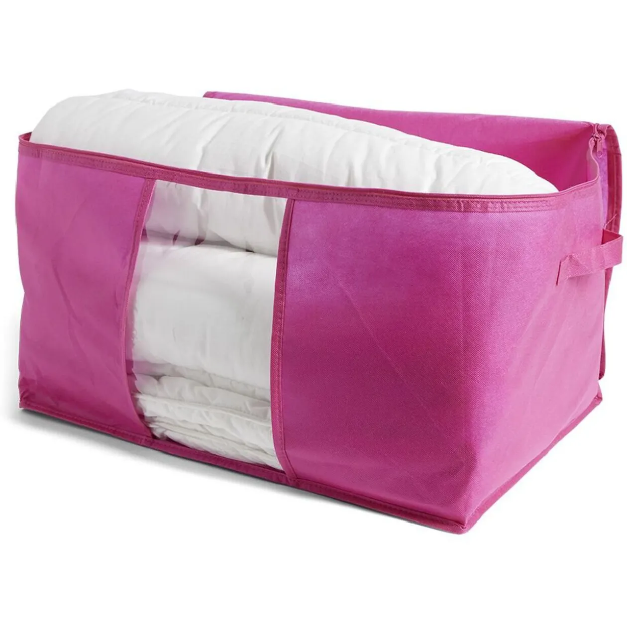 Sac de rangement avec poignées et fermeture à glissière 59x40x35cm