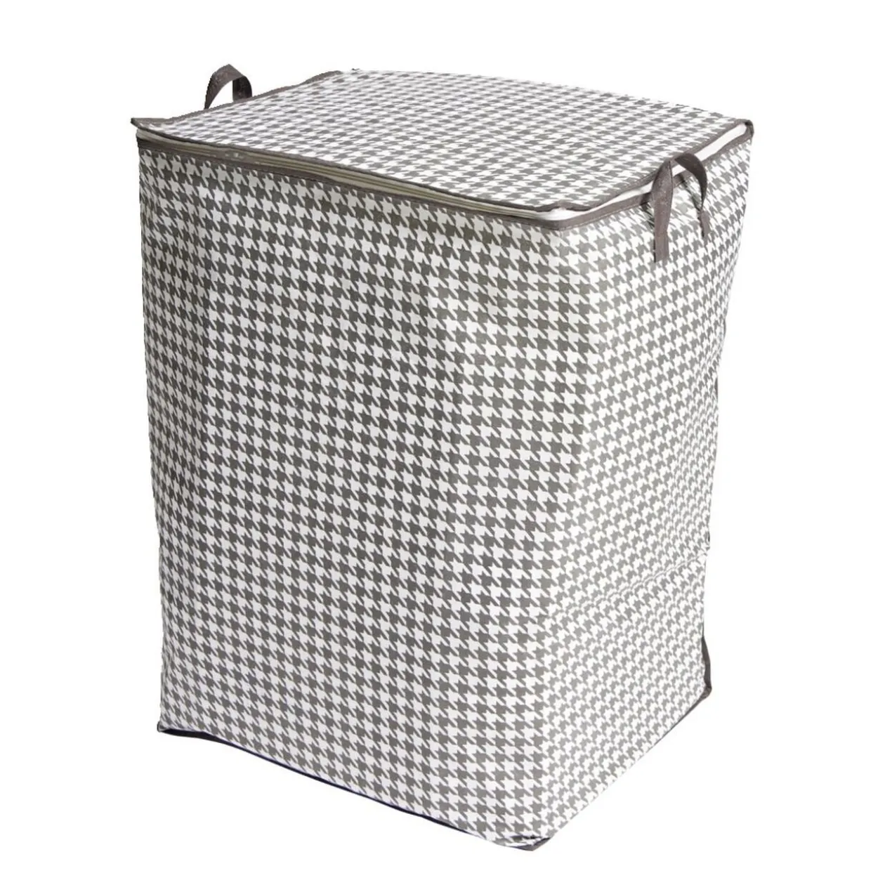 Sac de rangement avec poignées et fermeture à glissière 40x50x70cm