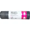 Sac poubelle lien coulissant 50 L x15