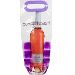 Sac rafraîchisseur bouteille vin transparent