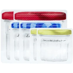 Sachet alimentaire réutilisable x6