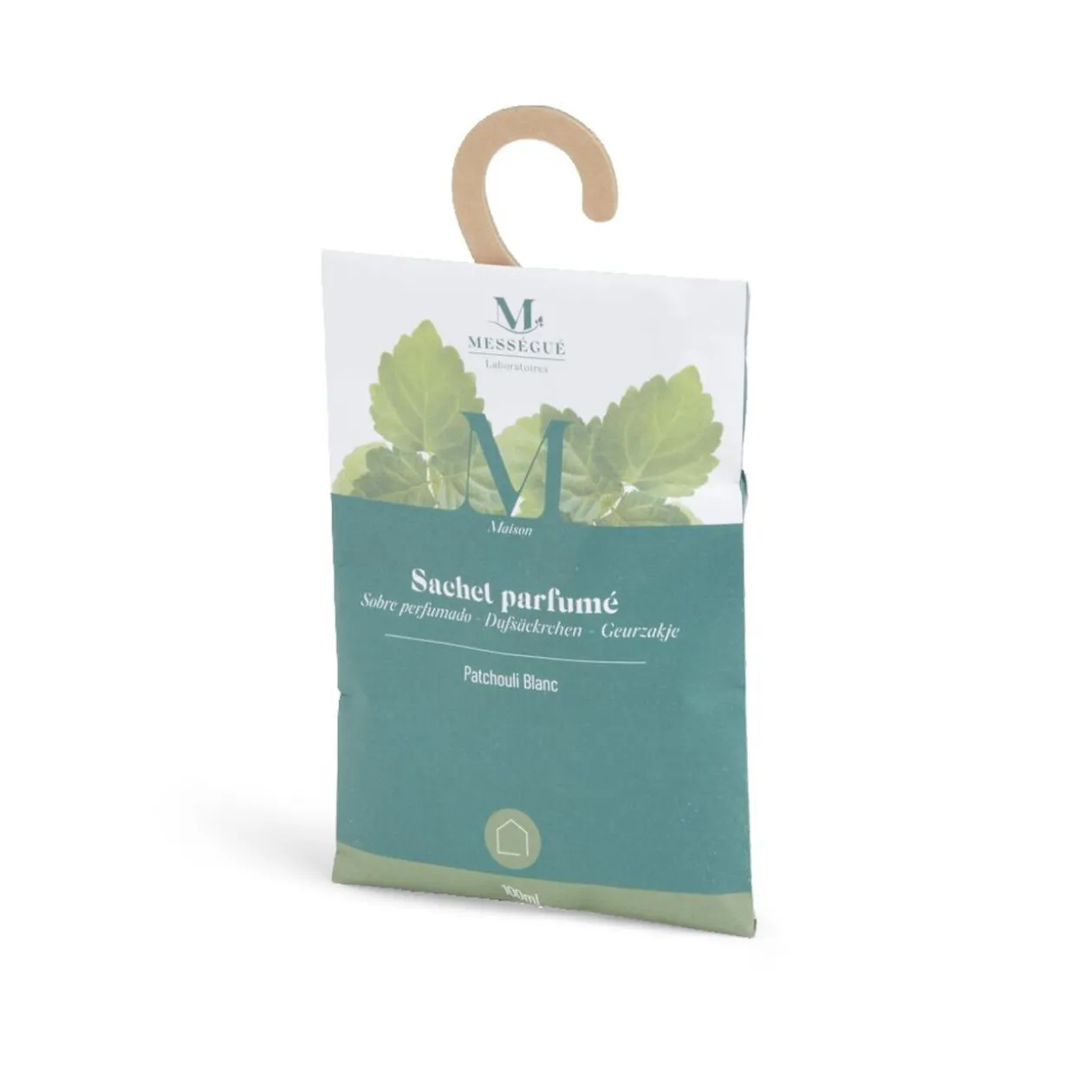 Sachet parfumé maison Mességué patchouli blanc 100ml