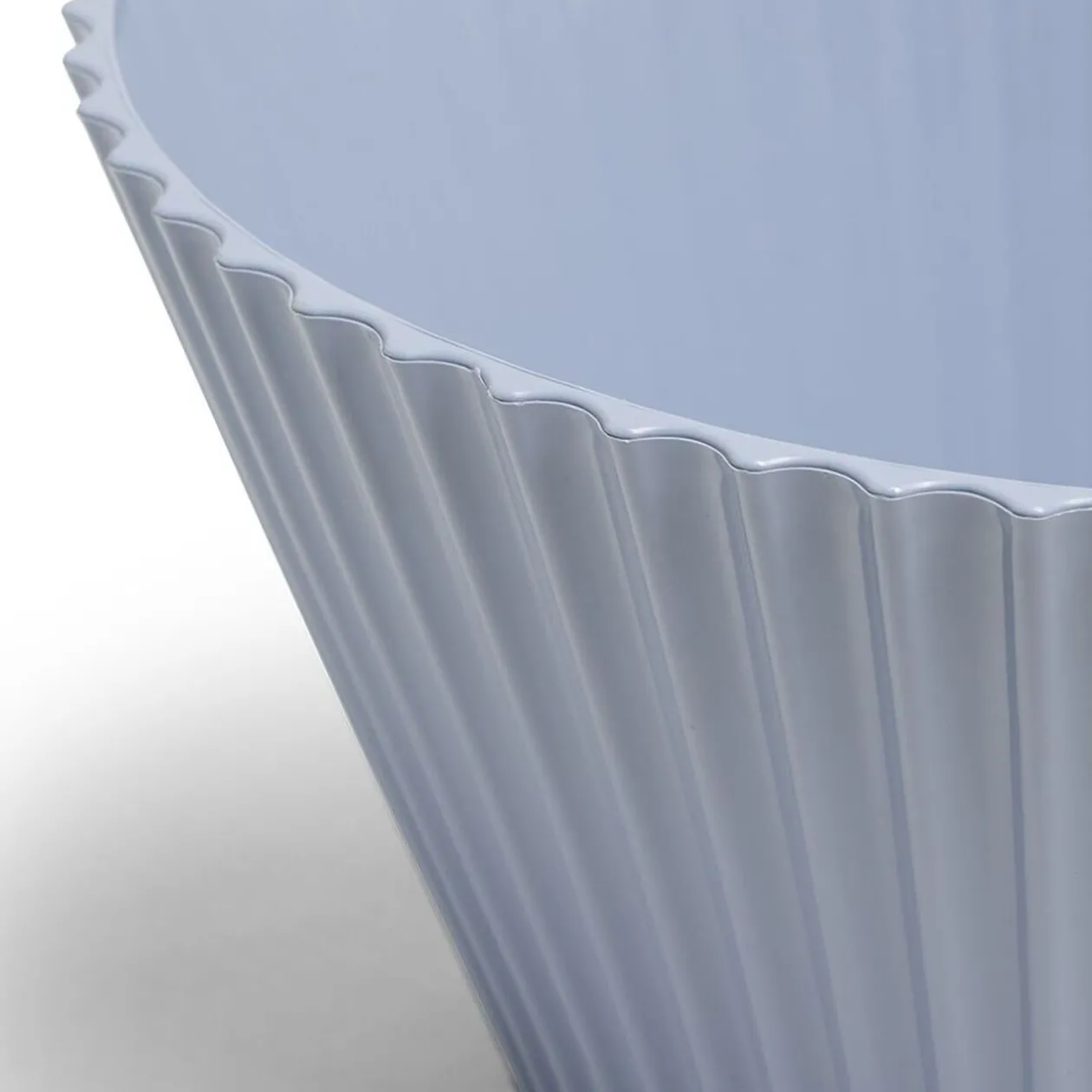 Saladier en plastique Ø25xH13,5cm - 4 coloris