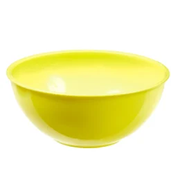 Saladier plastique multicolore x5