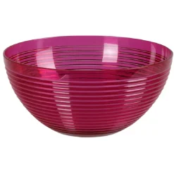 Saladier plastique transparent