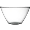 Saladier rond transparent