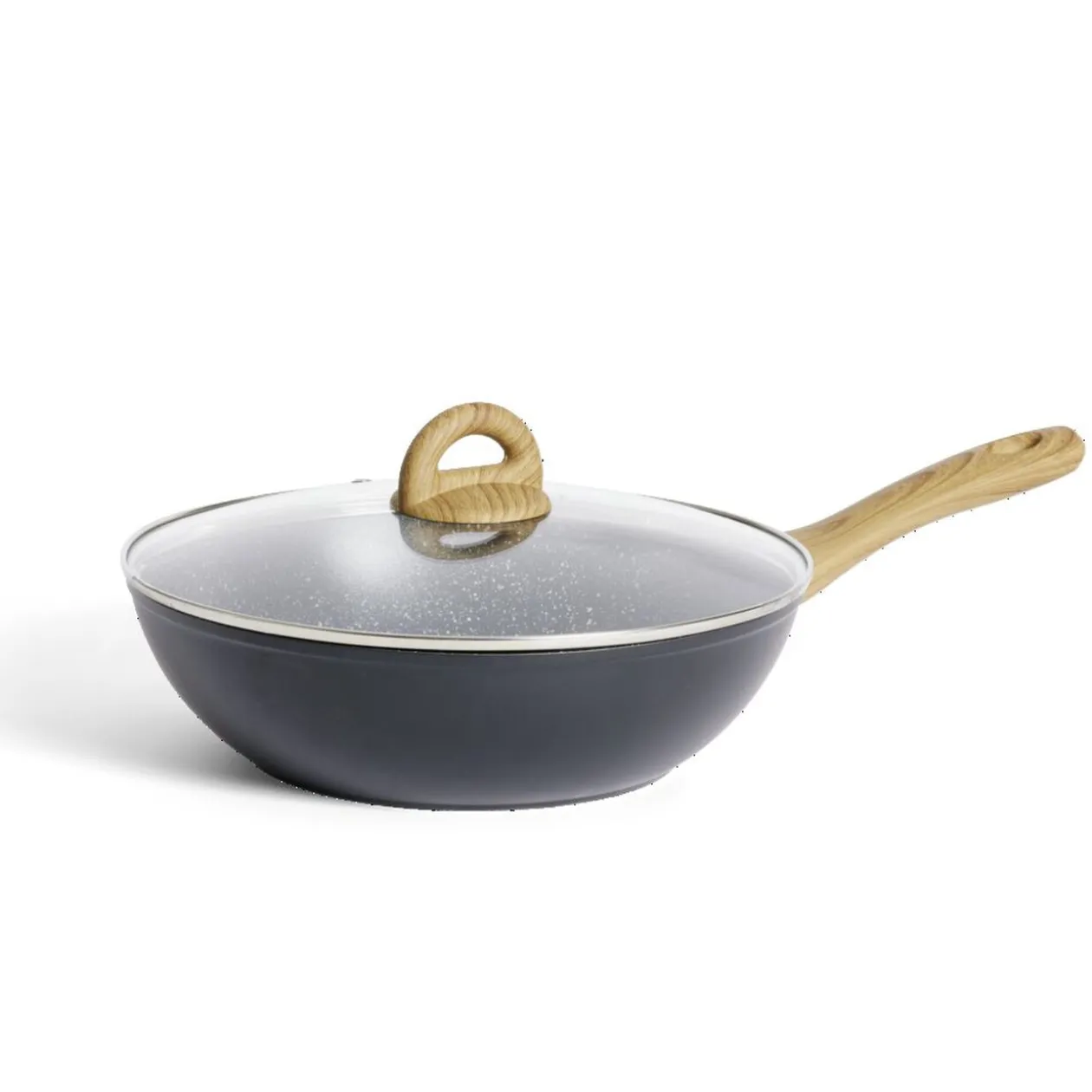 Sauteuse tous feux dont induction avec couvercle Ø28cm