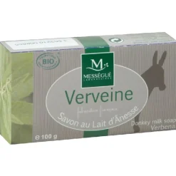 Savon au lait anesse Verveine Mességué