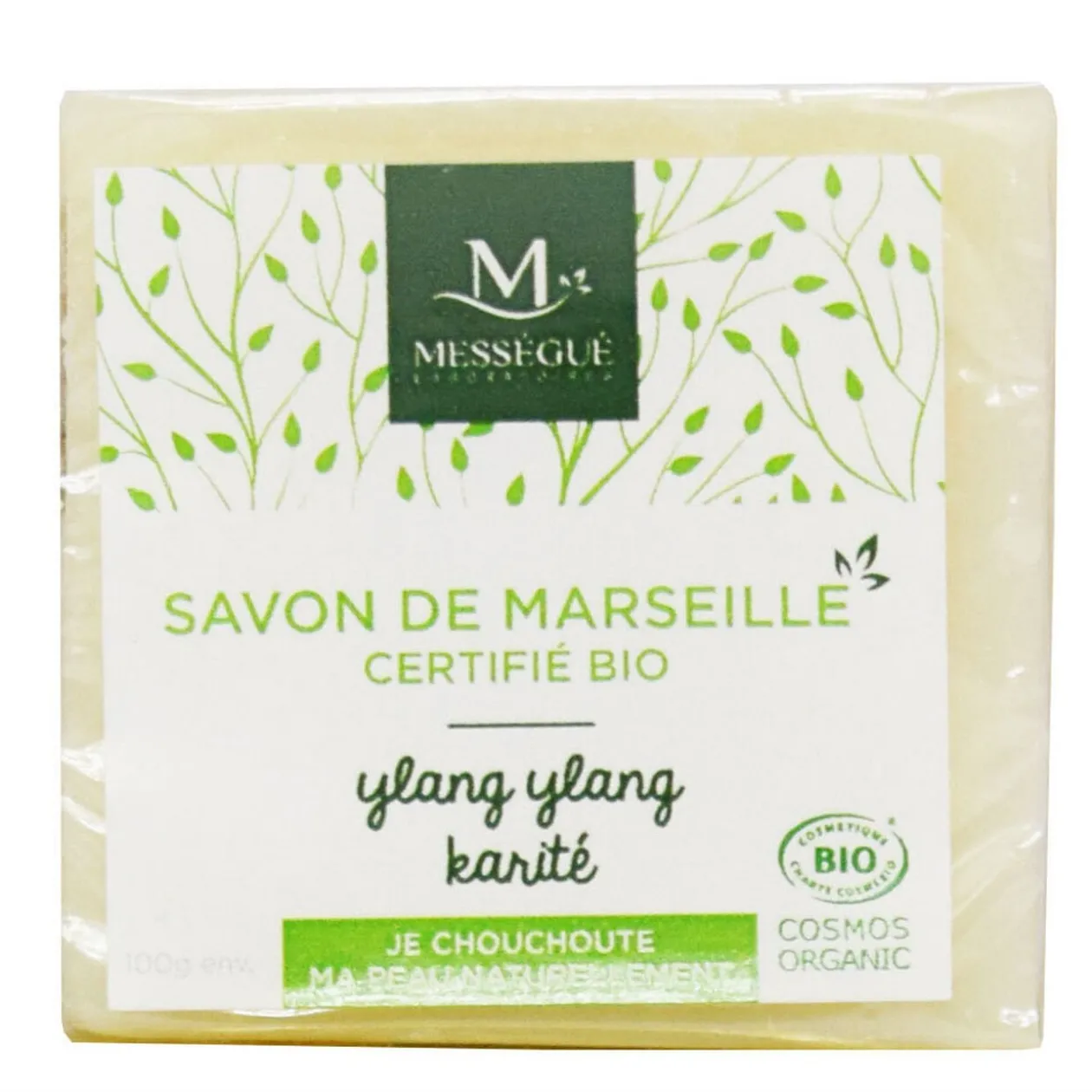 Savon de Marseille bio ylang-ylang karité