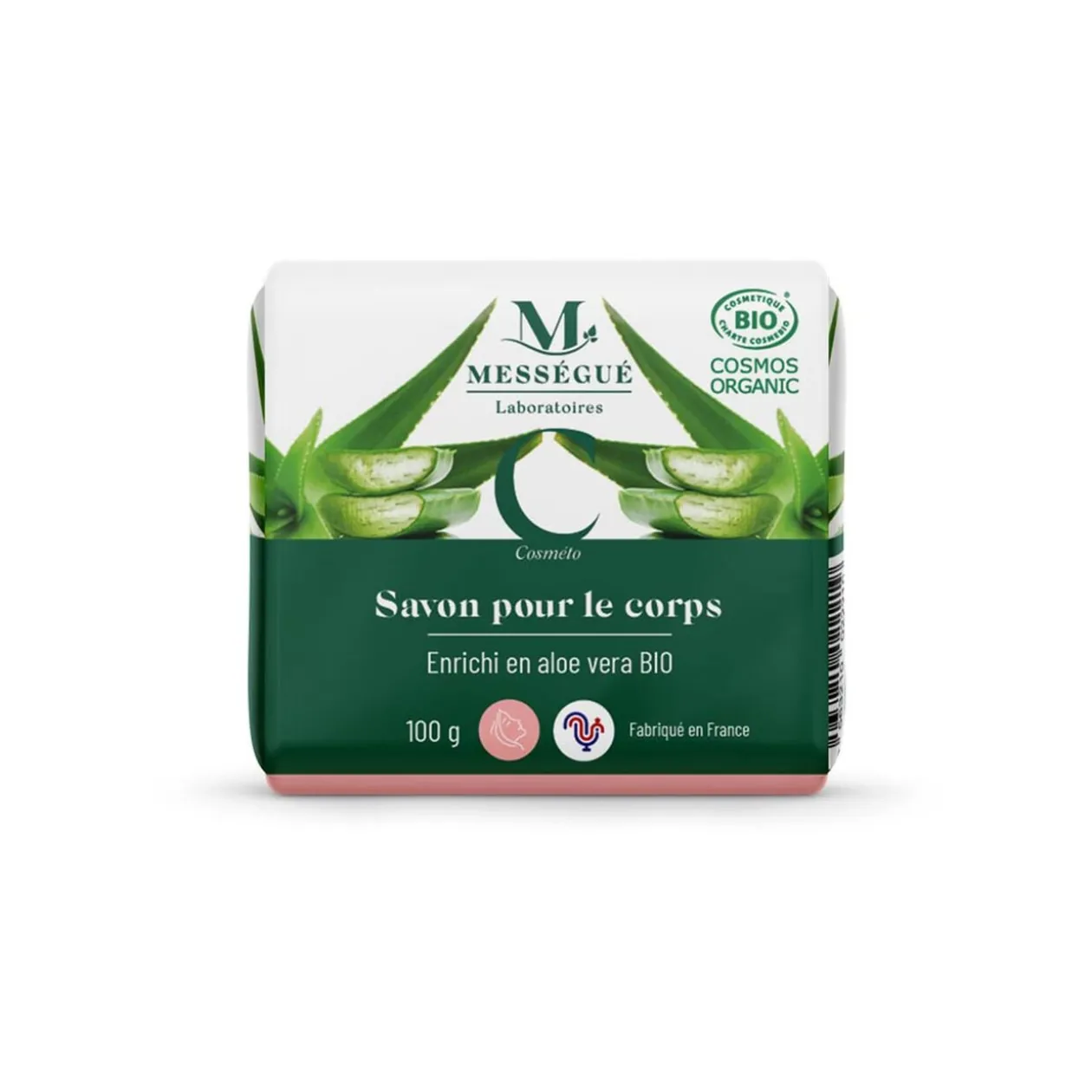 Savon pour le corps Aloé Vera BIO 100G