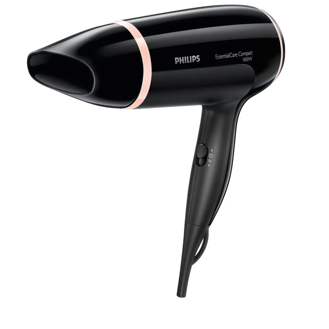 Sèche cheveux Philips EssentialCare noir rose 1800 Watts