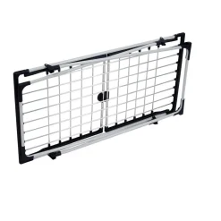 Séchoir à linge horizontal blanc et bleu 20 m d'étendage