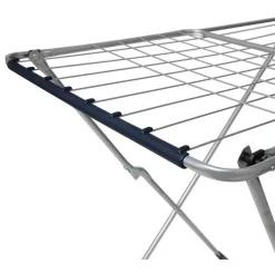 Séchoir à linge horizontal sur roulettes 18 m d'étendage