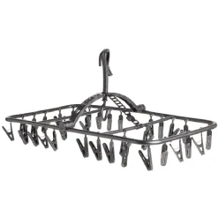 Séchoir à suspendre 32 pinces 63x34xH35cm