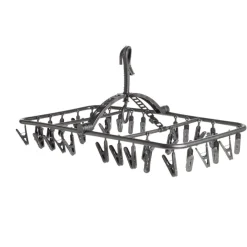Séchoir à suspendre 32 pinces 63x34xH35cm