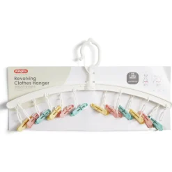 Séchoir cintre à suspendre avec 12 pinces