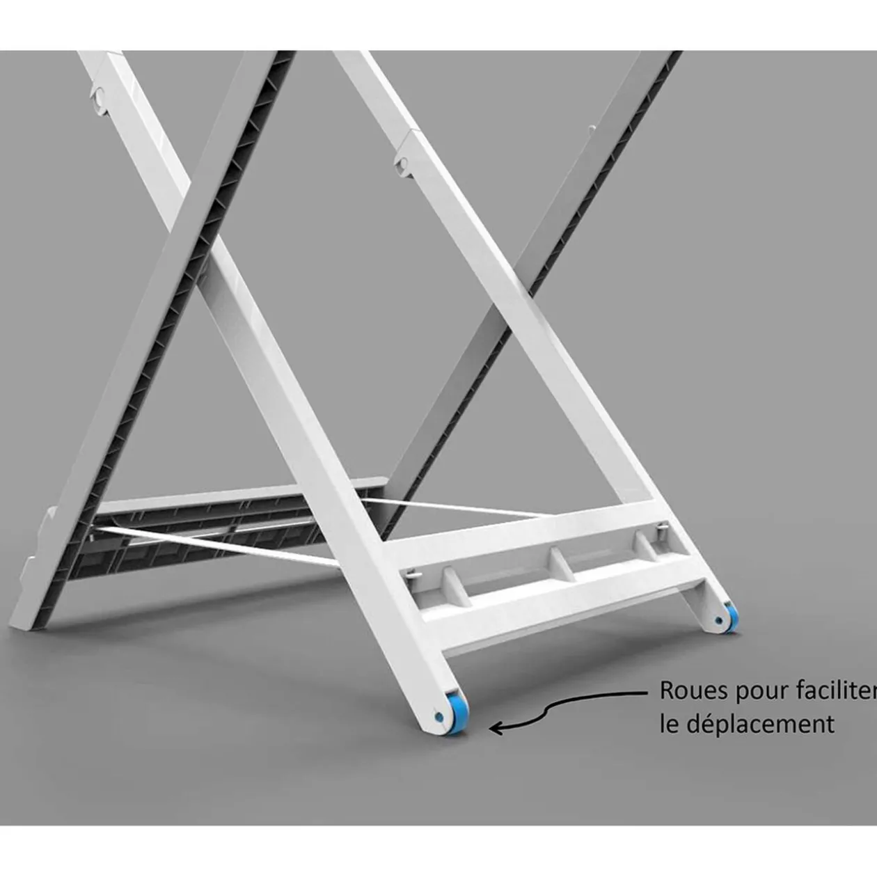 Séchoir pliable en résine étendoir à linge 21m