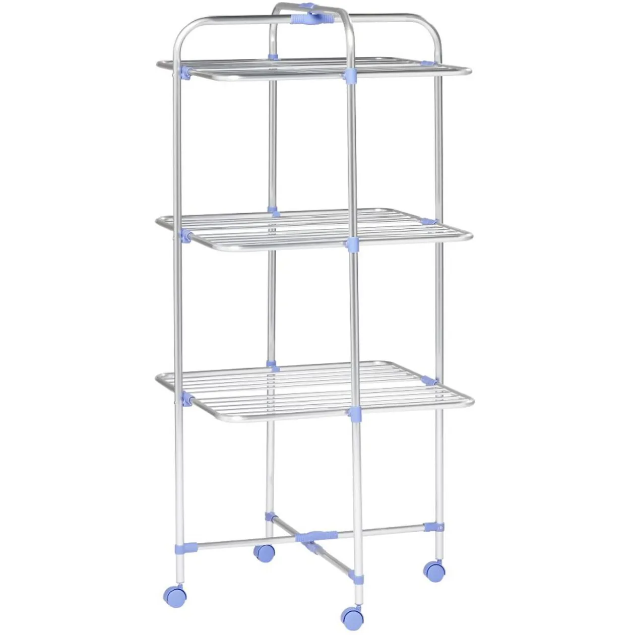 Séchoir tour 3 niveaux étendoir à linge 30m