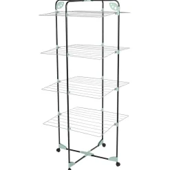 Séchoir tour 4 niveaux étendoir à linge 32m