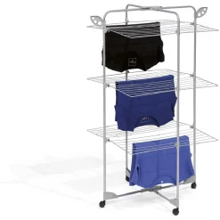 Séchoir tour Alpina à roulettes étendoir à linge 30m