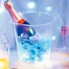 Seau à glaces led