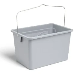 Seau à peinture 10L en plastique avec anse en acier