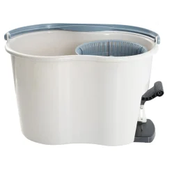 Seau essoreur à pédale 8L et balai