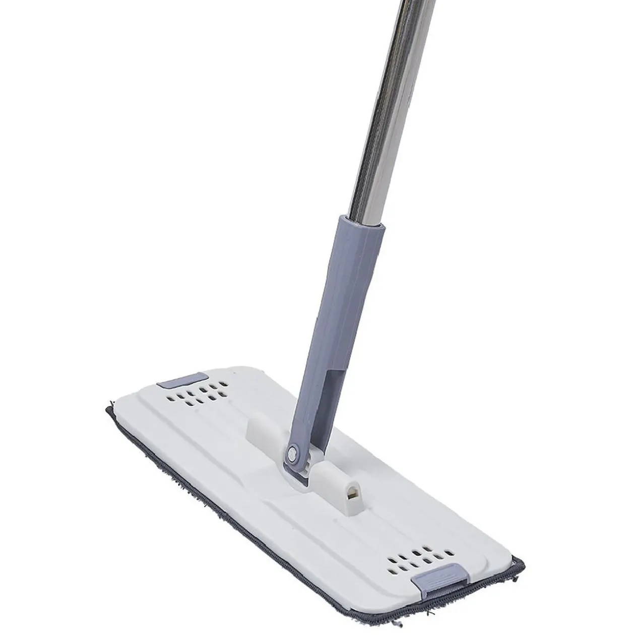 Seau essoreur avec balai plat pliable 8 L