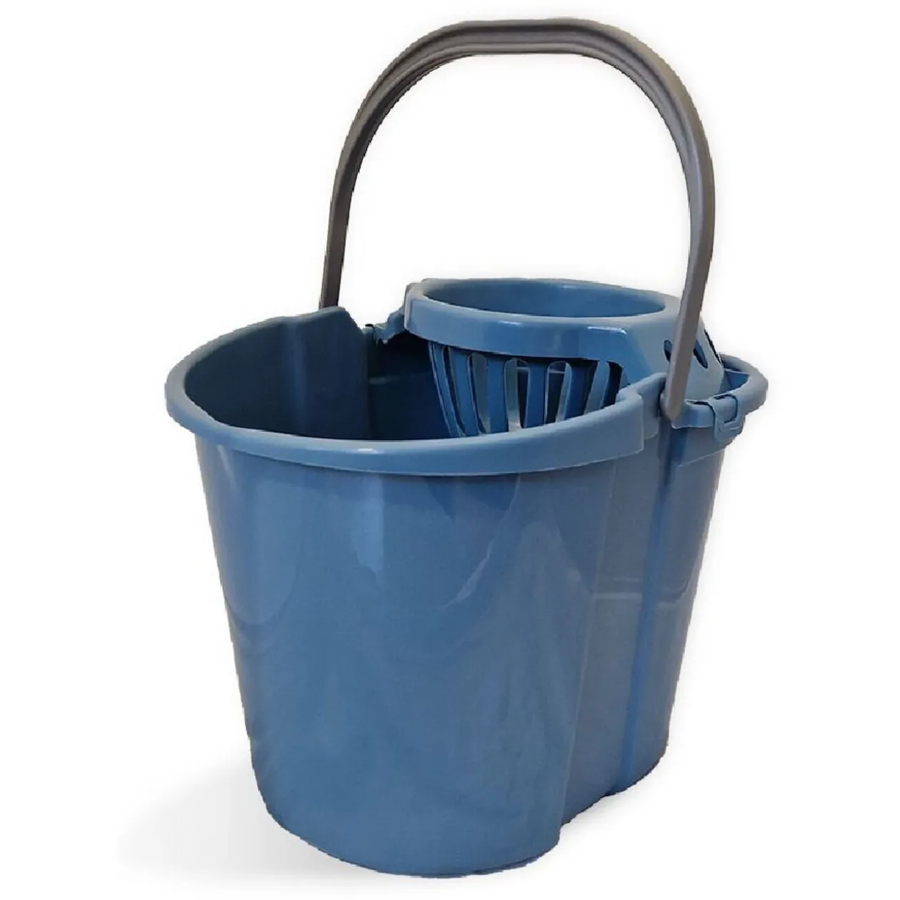 Seau essoreur 13L décor bleu