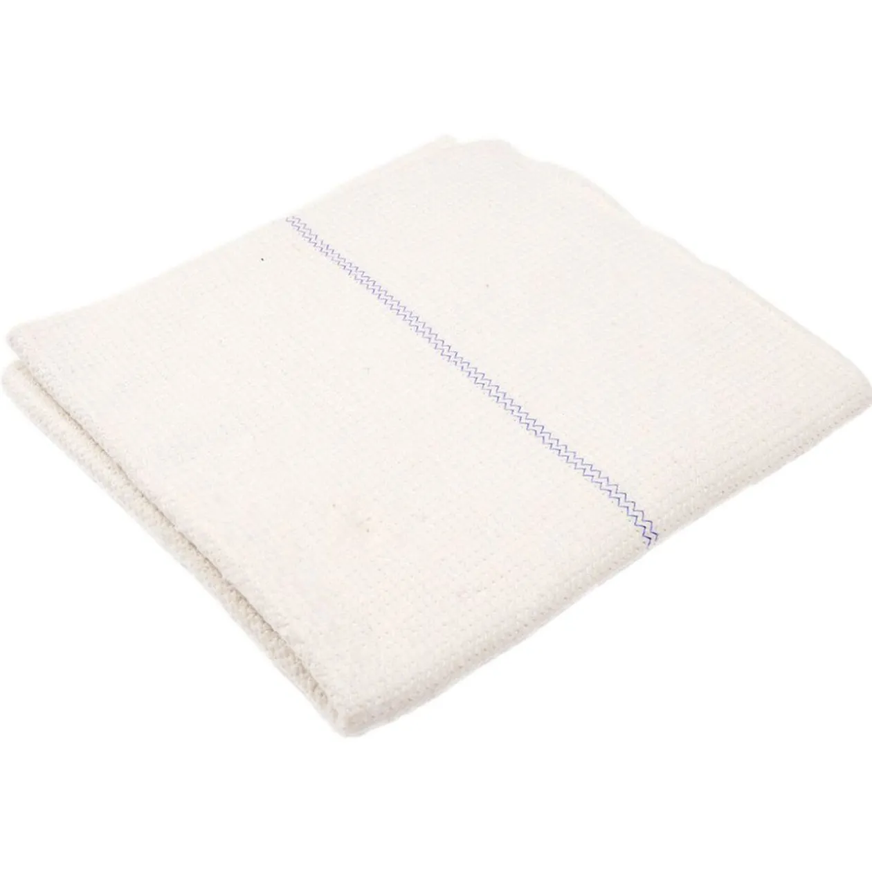 Serpillère gaufrée blanche