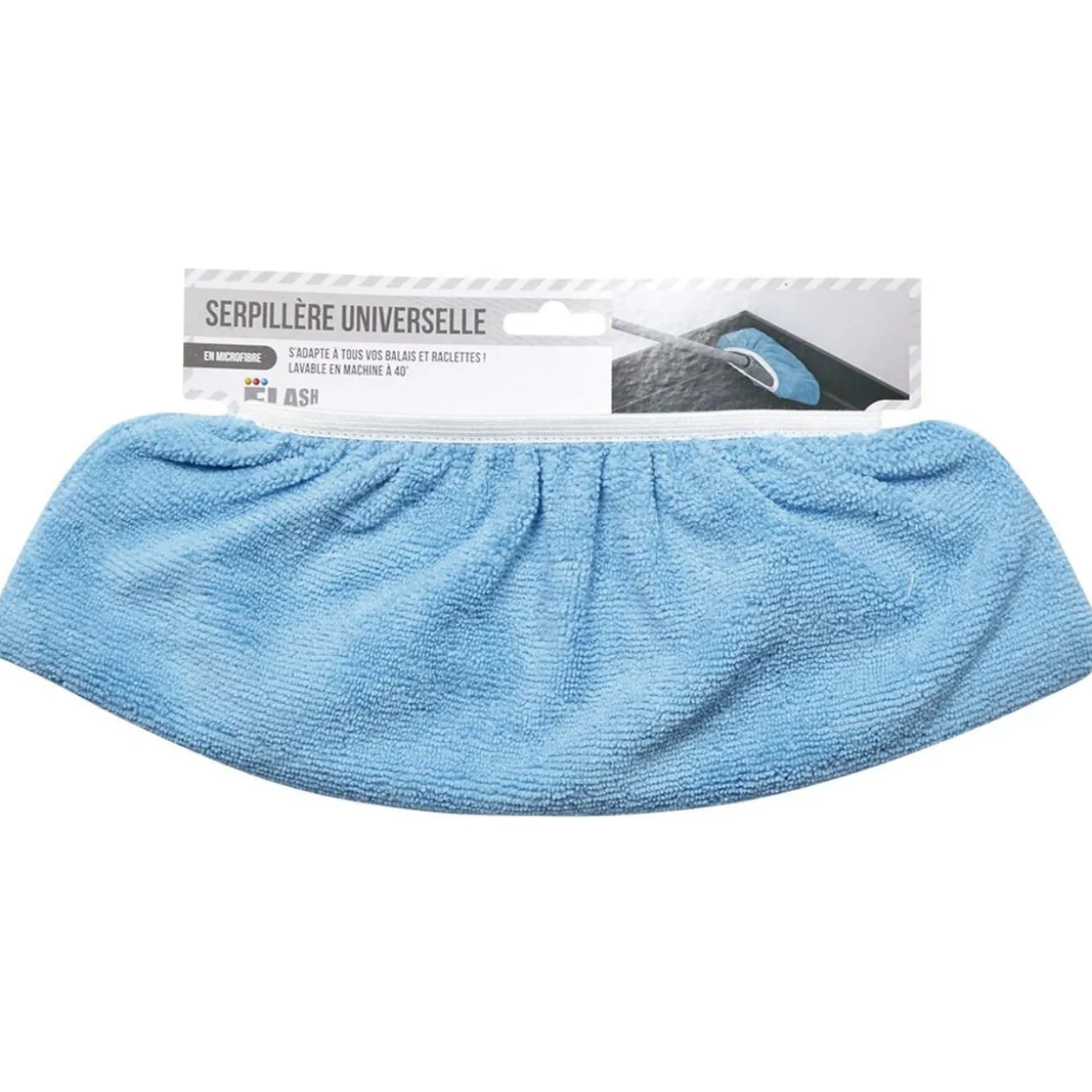 Serpillère housse en microfibre pour balai