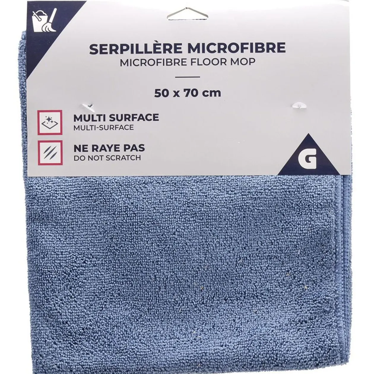 Serpillère microfibre 50x70cm