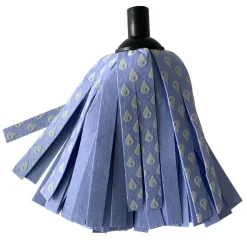 Serpillère scrub Homclean bleue